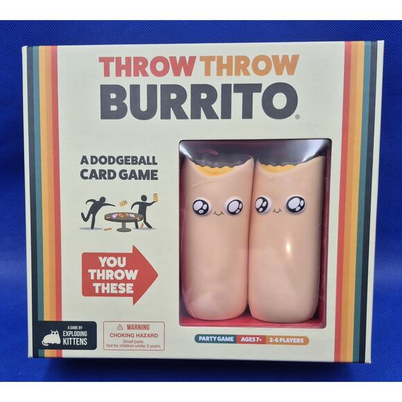 Throw Throw Burritos REPLACEMENT Burritos 5" Set of 2 - Picture 2 of 6
